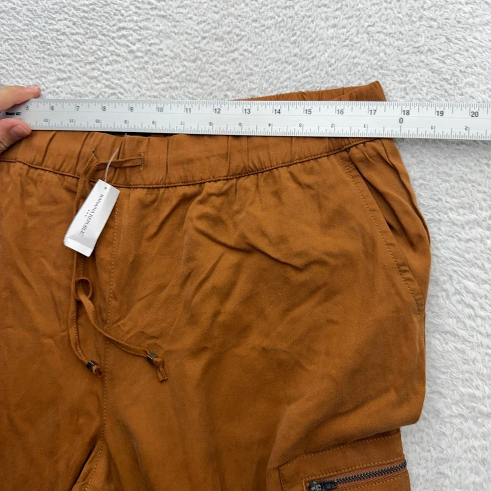 Banana Republic Men Brown Lyocell Cargo Jogger Pants Size L 536089-07-1